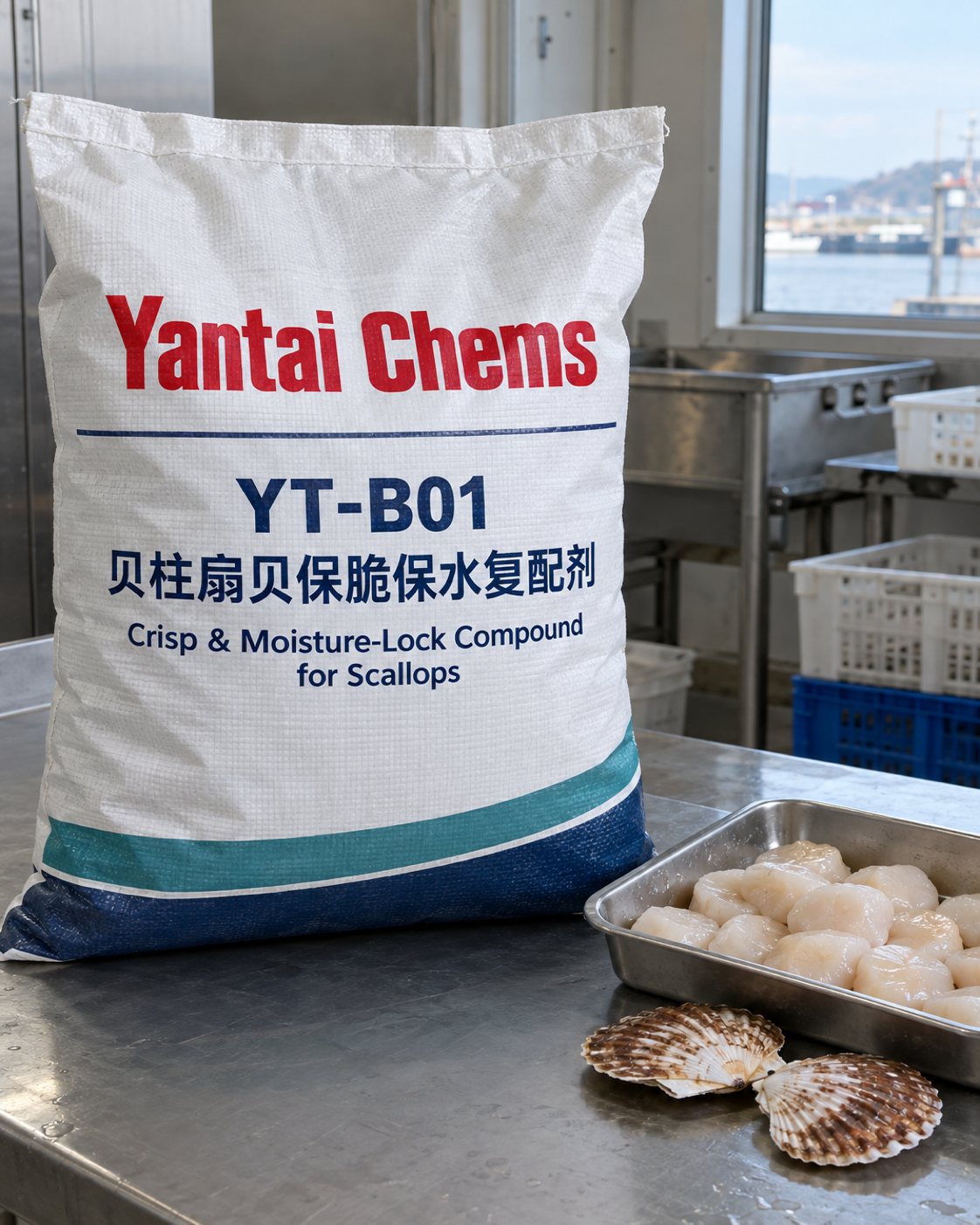 YT-B01 Crisp & Moisture-Lock Compound for Scallops