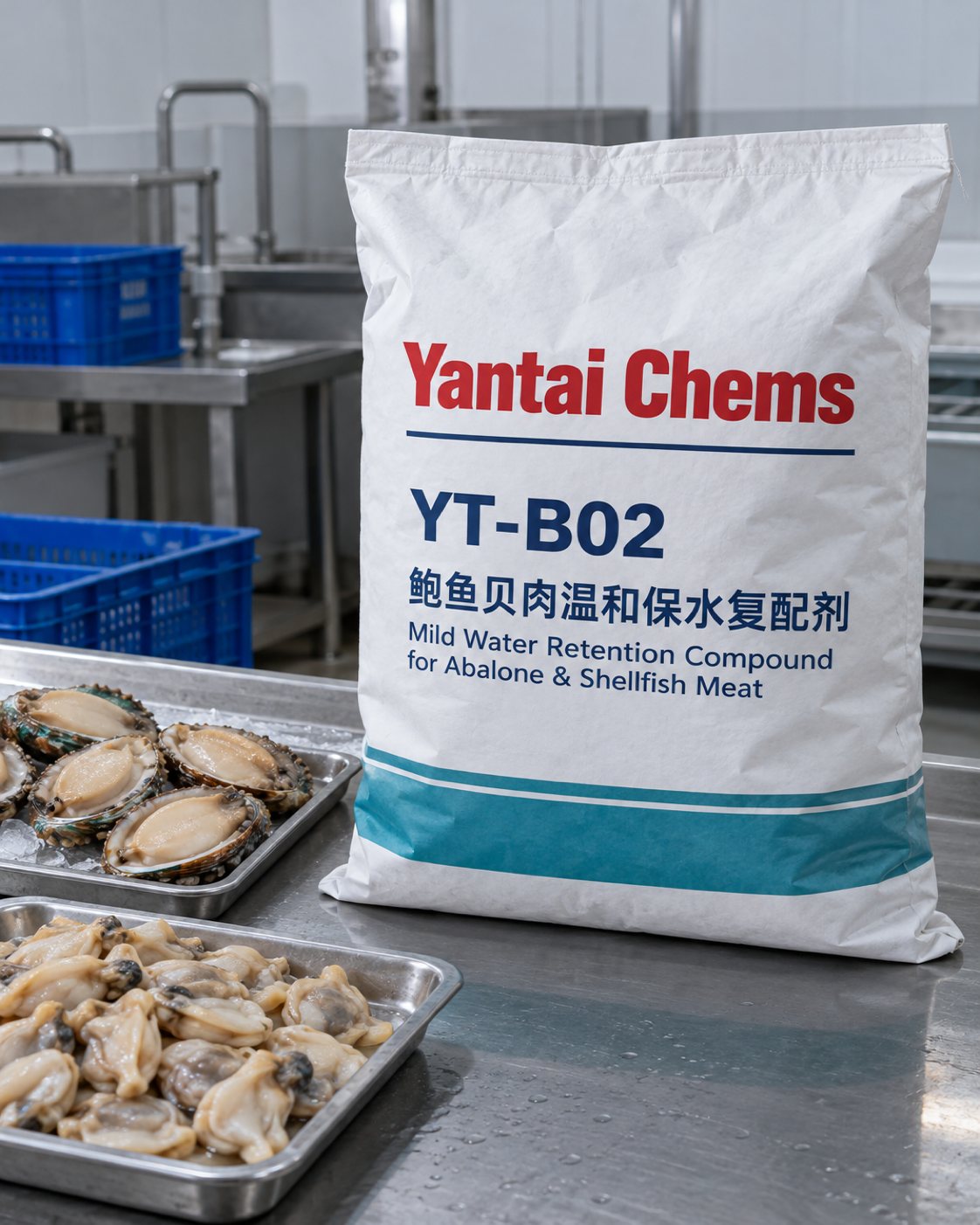 YT-B02 Mild Water Retention Compound for Abalone & Shellfish Meat