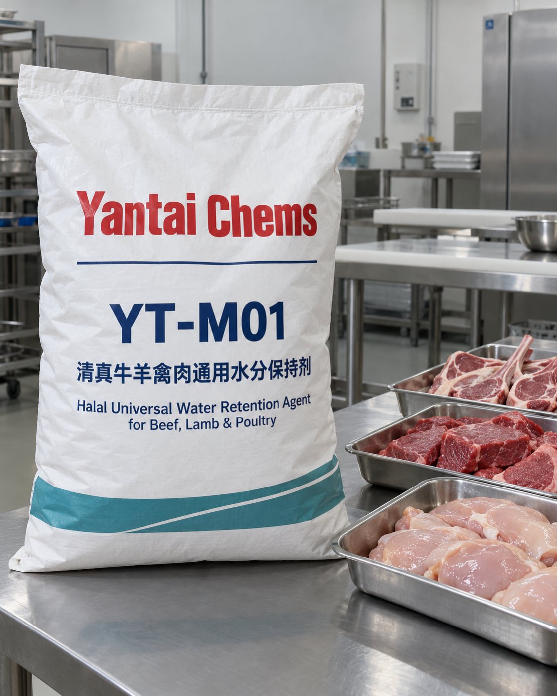 YT-M01 Halal Universal Water Retention Agent for Beef, Lamb & Poultry