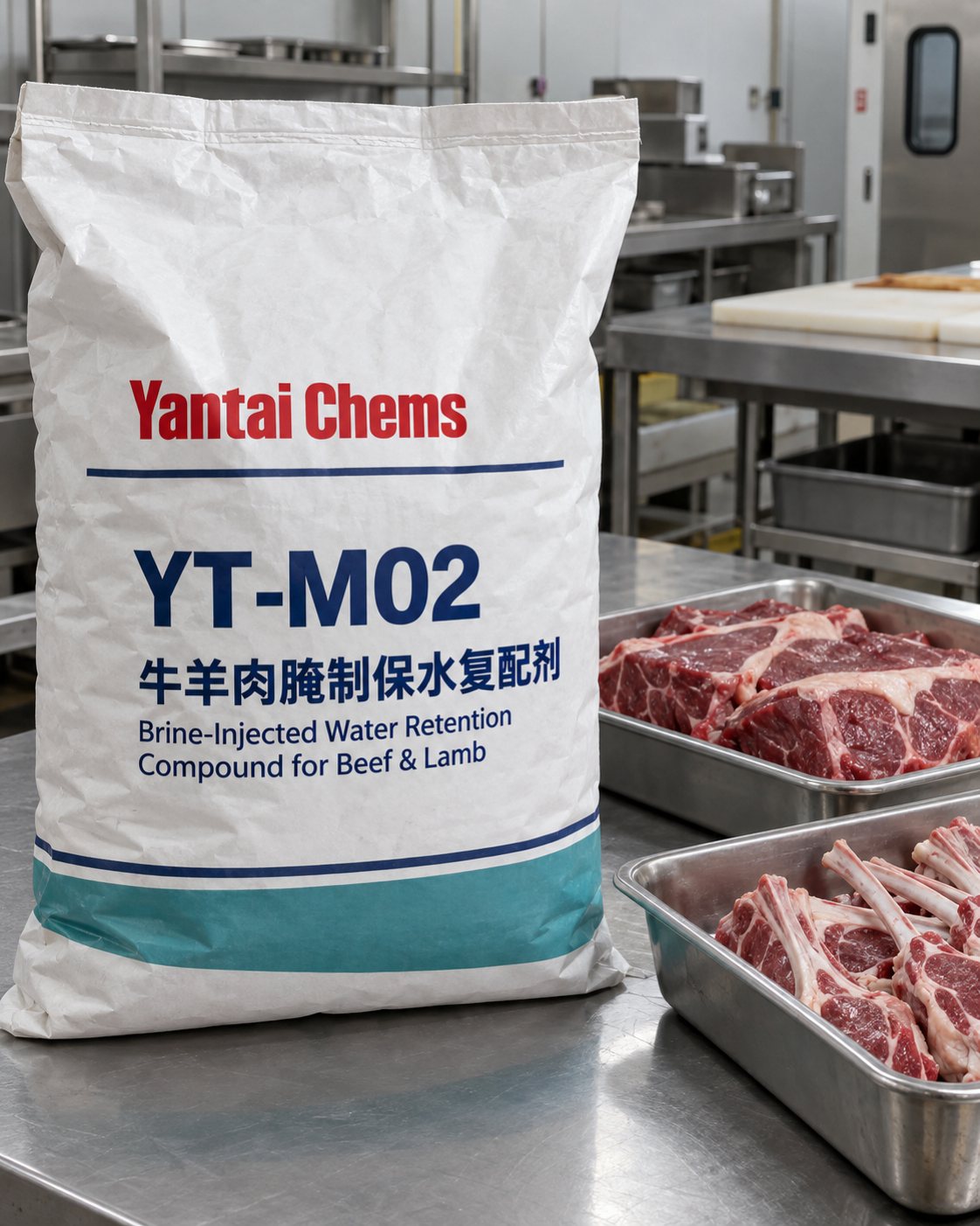 YT-M02 Brine-Injected Water Retention Compound for Beef & Lamb