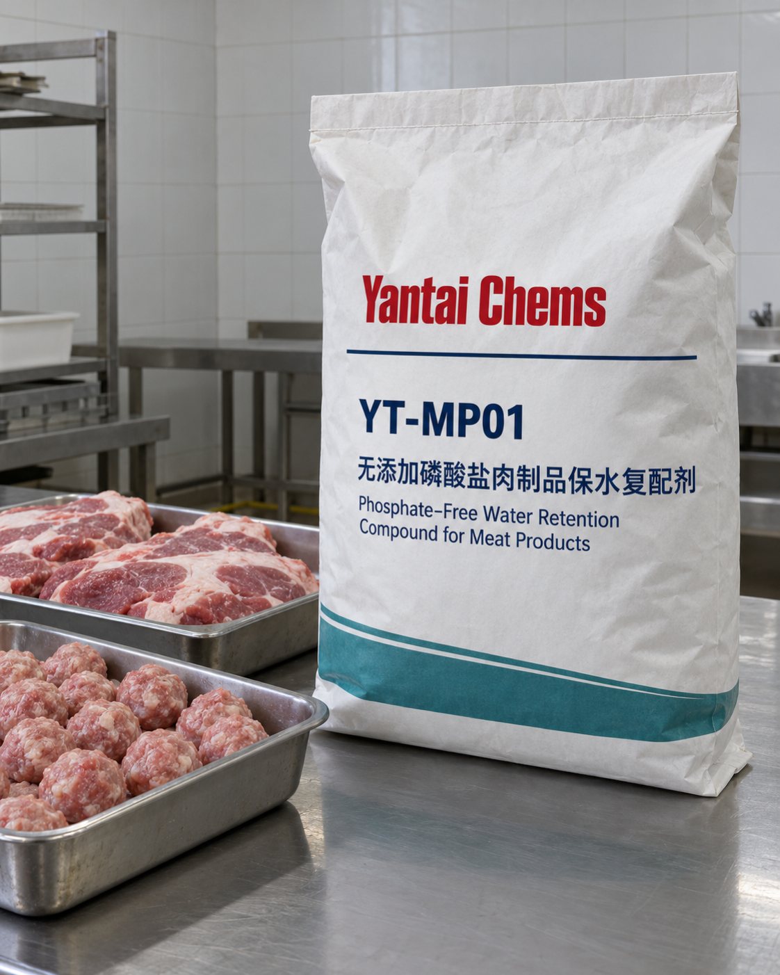 YT-MP01 Phosphate-Free Water Retention Compound for Meat Products