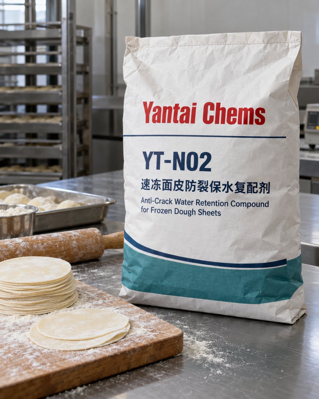 YT-N02 Anti-Crack Water Retention Compound for Frozen Dough Sheets
