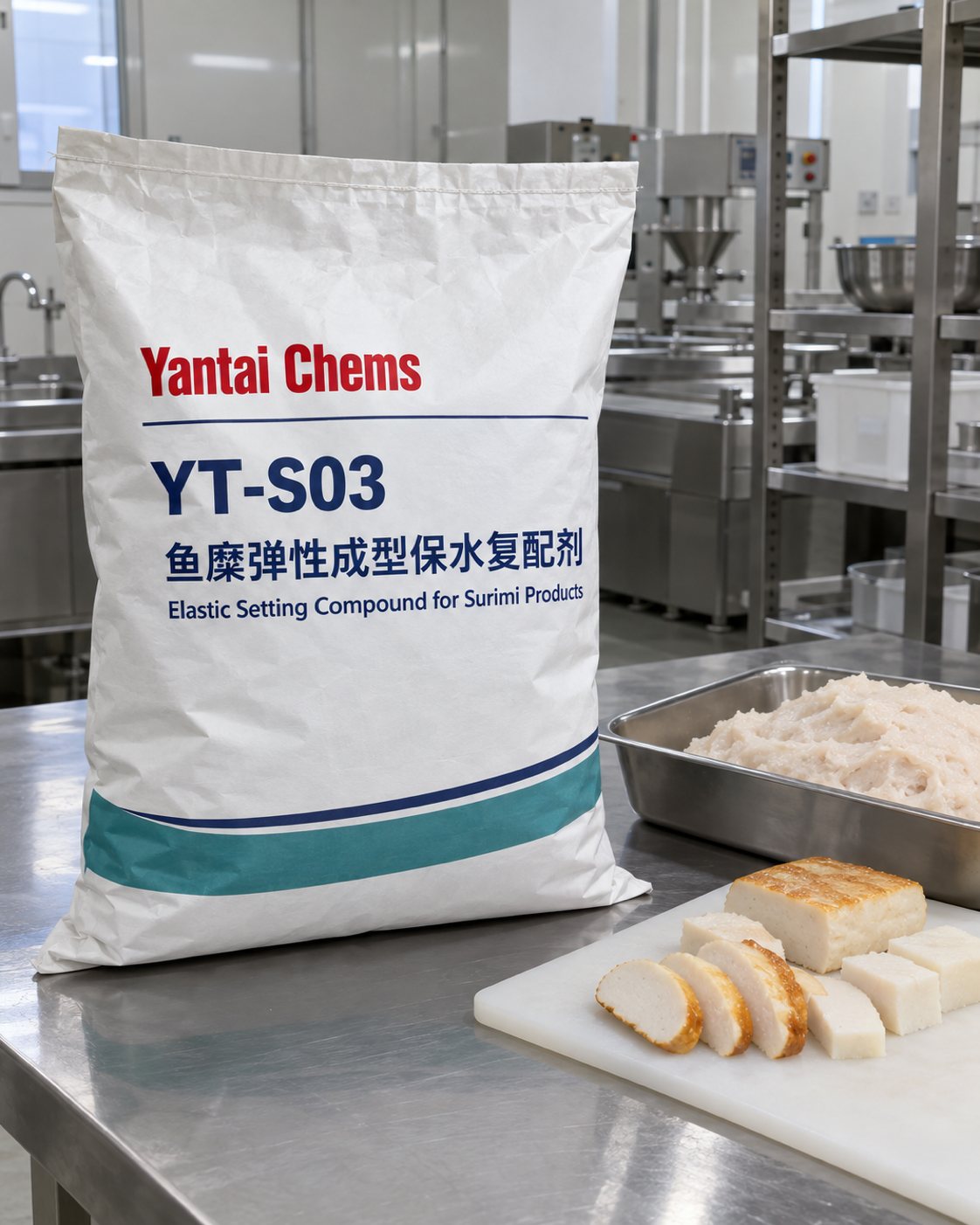 YT-S03 Elastic Setting Compound for Surimi Products