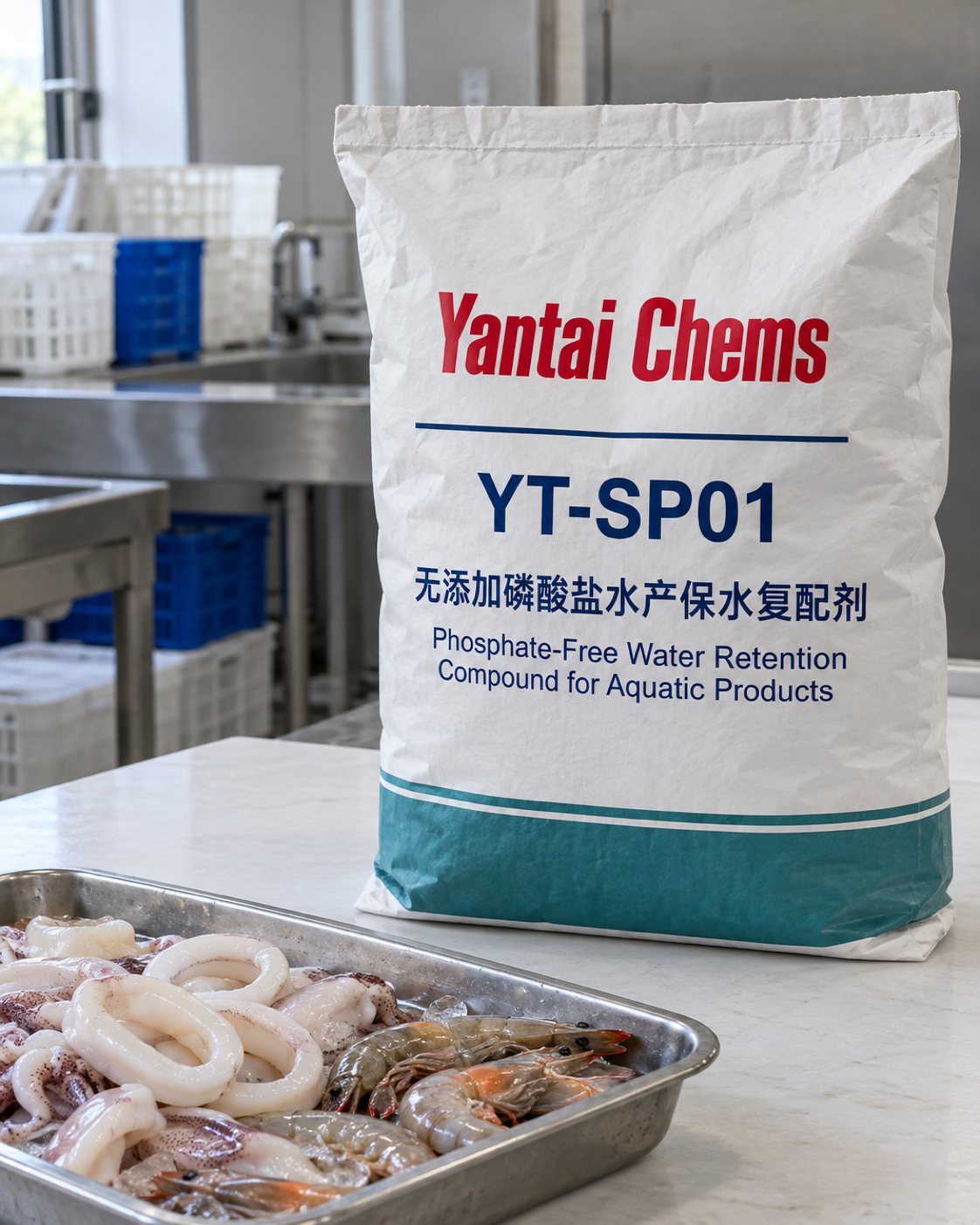 YT-SP01 Phosphate-Free Water Retention Compound for Aquatic Products